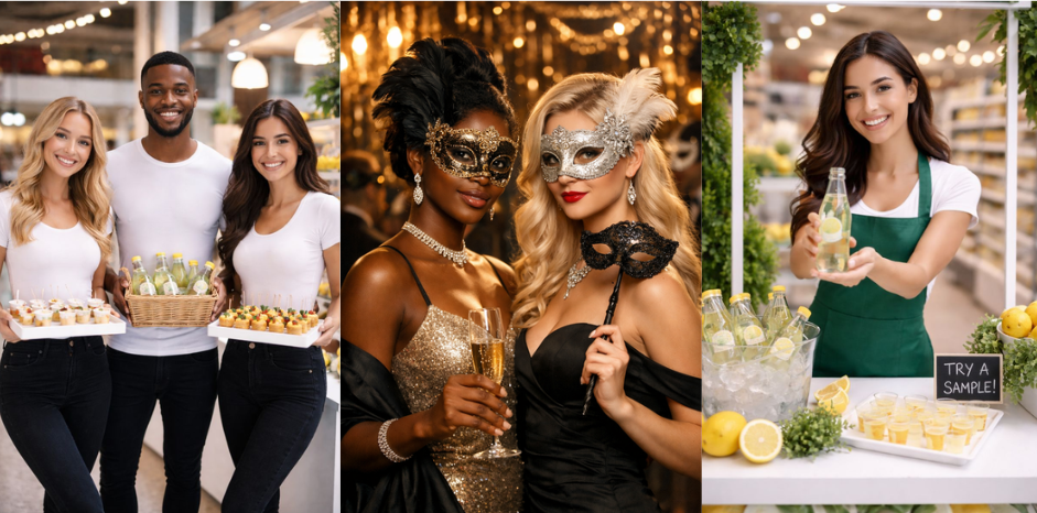 Toast Talent Promotional Models